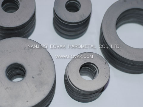 Tungsten carbide circular saw blade blanks, circular milling cutter blanks