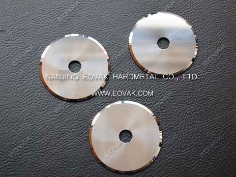 Carbide circular blades, knives, core cutters for Light Lamp Bulb glass cutting - 50 x 10 x 2mm