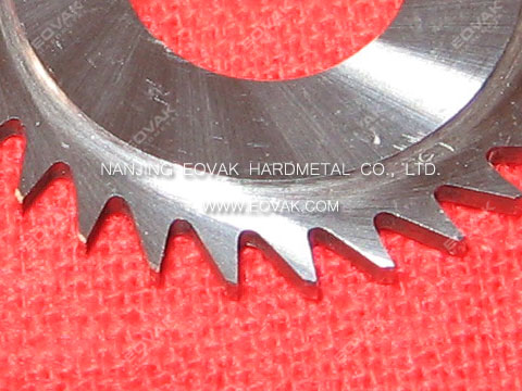 Φ20 x Φ8 x 1.5mm - Solid carbide micro slitting saw cutters, precision mini milling saw blades