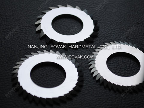 Φ51 x Φ25 x 2.4 - 24 Teeth, Tungsten carbide V-slotting cutters, blades for Printed Circuit Board ( PCB )