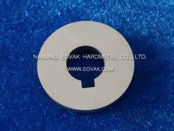 Semi-finished carbide circular cutter blanks with keyway