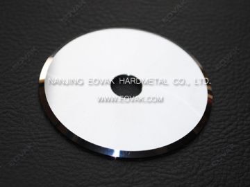 Carbide circular blades, round knives, core cutters for Light Lamp Bulb glass cutting