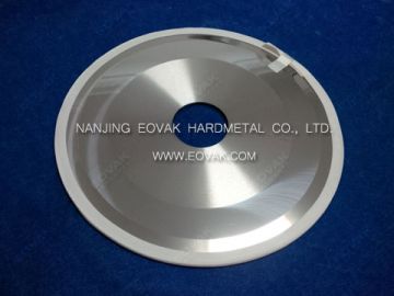 200mm x 40mm - Rubber and Tire circular cutting blades, circular knives made of extremely durable tungsten carbide, cemented carbide