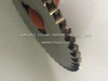 Solid carbide convex half radius milling cutter, Tungsten carbide woodruff cutter for slitting round keyway, slots