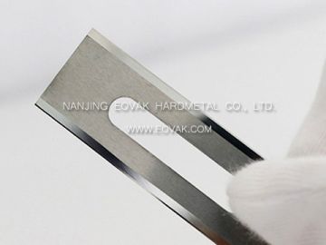 Tungsten Carbide Slotted Razor Slitting Blades for cutting crash papers, film, tape, non-wovens, etc.