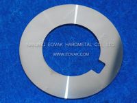 Cemented Carbide Circular Slitter Knife, Round Blade with square keyway for shearing silicon steel, non-ferrous metals