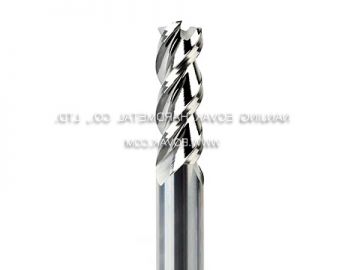 Solid carbide 3 flutes Square End Mills specialty for Aluminium milling